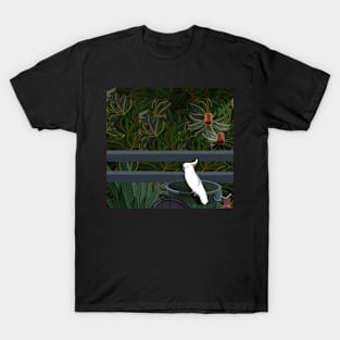 White Cockatoo with Green bin 2023 T-Shirt